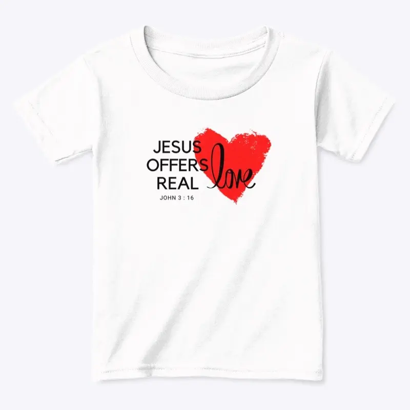 Kids Jesus Offers Real Love